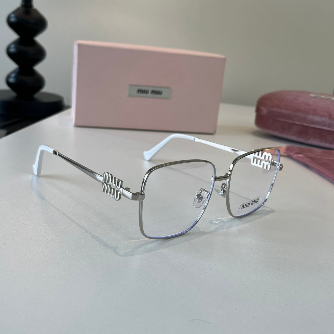 Miu Miu Fashion Silver Lens Sunglasses for Men & Women - 432579