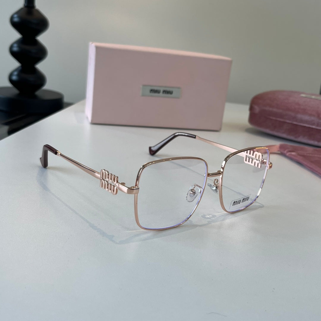 Miu Miu Fashion Silver Lens Sunglasses for Men & Women - 416276