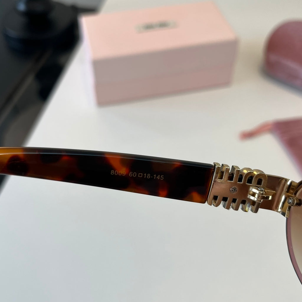 Miu Miu Lightweight Rimless Silver Lens Sunglasses for Women - 416279 - detail image 10