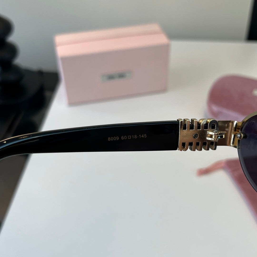 Miu Miu Lightweight Rimless Silver Lens Sunglasses for Women - 416280 - detail image 8