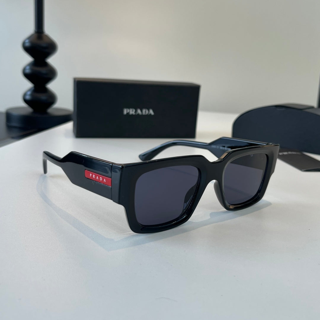 Prada Fashion Black Lens Sunglasses for Men & Women - 465556
