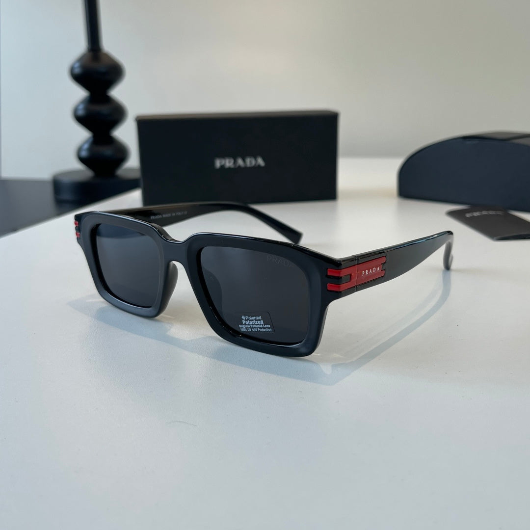 Prada Fashion Black Lens Sunglasses for Men & Women - 415663 - detail image 3