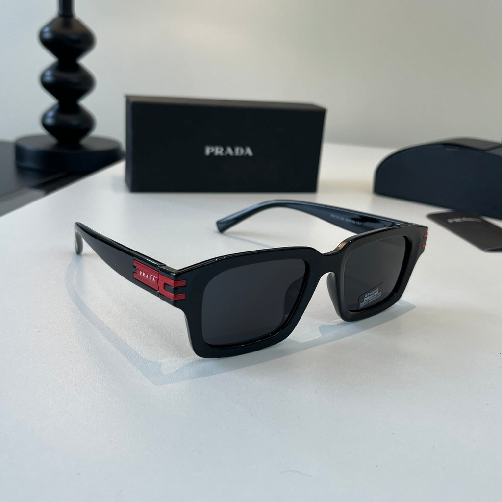 Prada Fashion Black Lens Sunglasses for Men & Women - 415663
