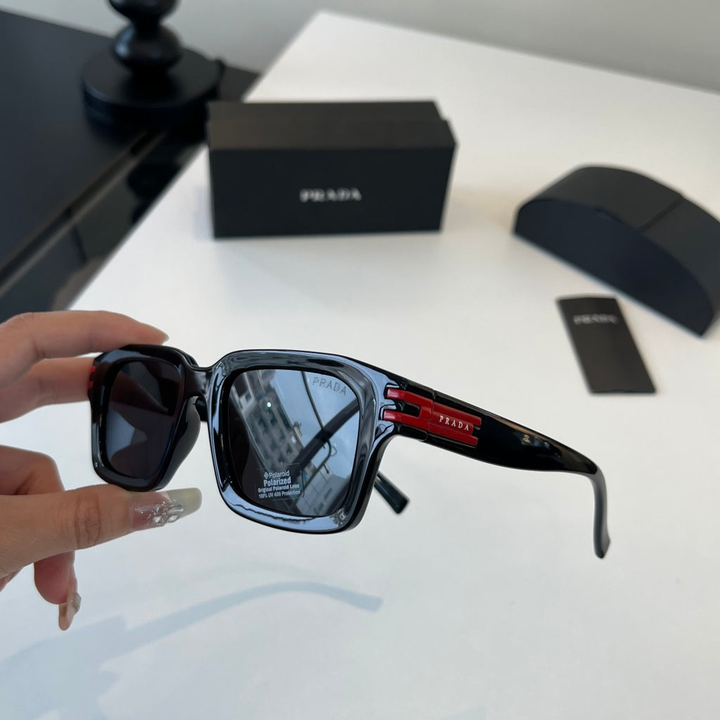 Prada Fashion Black Lens Sunglasses for Men & Women - 415663 - detail image 4