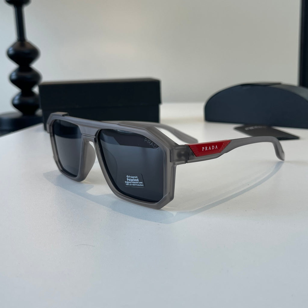 Prada Fashion Black Lens Sunglasses for Men & Women - 415750 - detail image 3