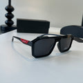 Prada Fashion Black Lens Sunglasses for Men & Women - 372092