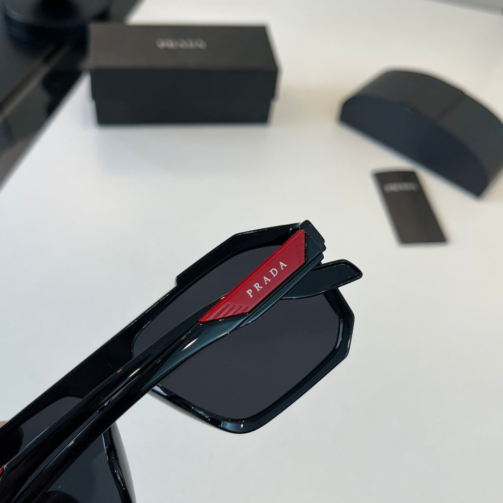 Prada Fashion Black Lens Sunglasses for Men & Women - 415751 - detail image 7