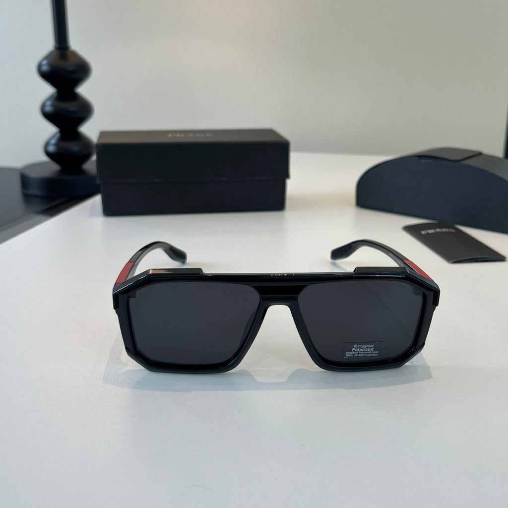 Prada Fashion Black Lens Sunglasses for Men & Women - 415751 - detail image 2