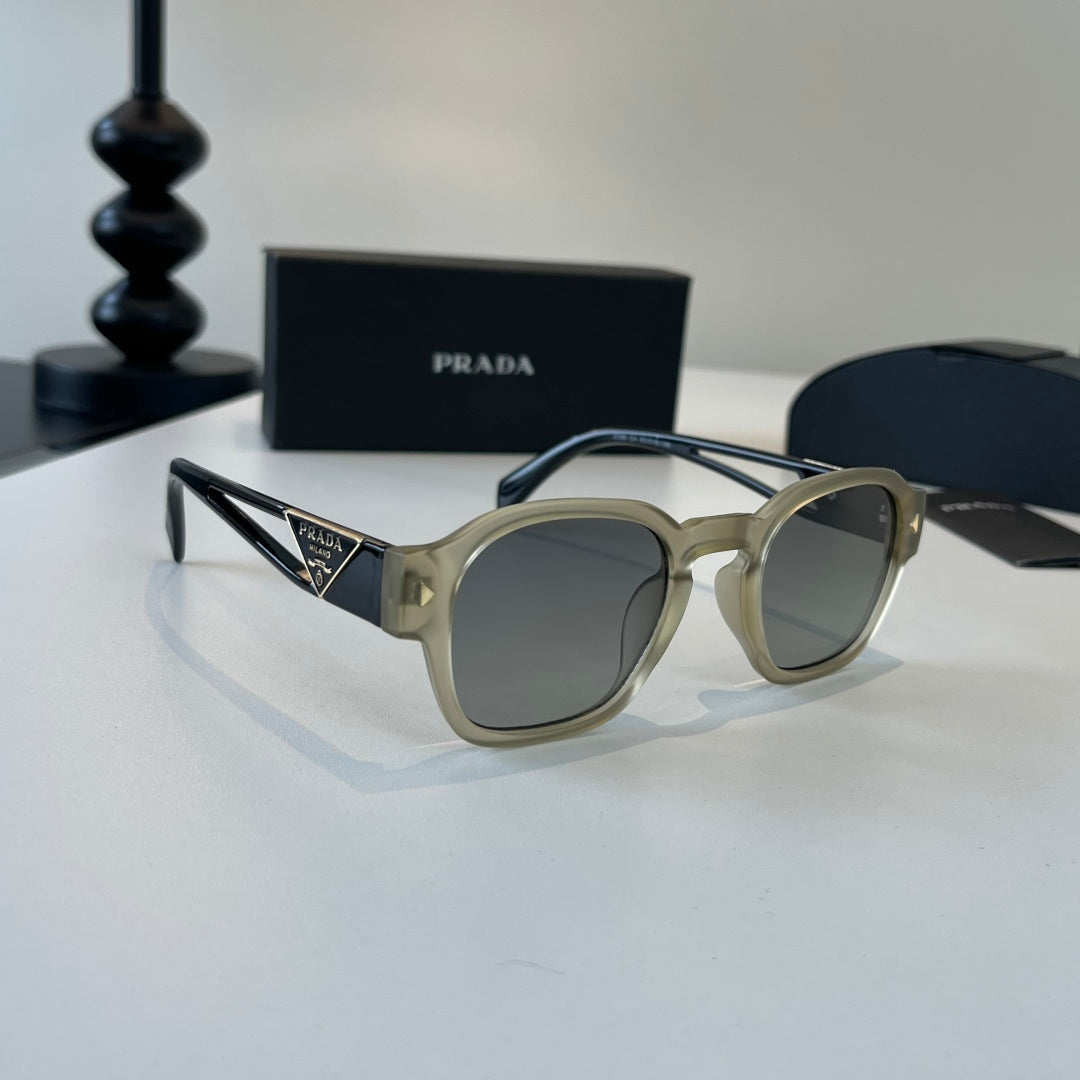 Prada Fashion Silver Lens Sunglasses for Men & Women - 415753