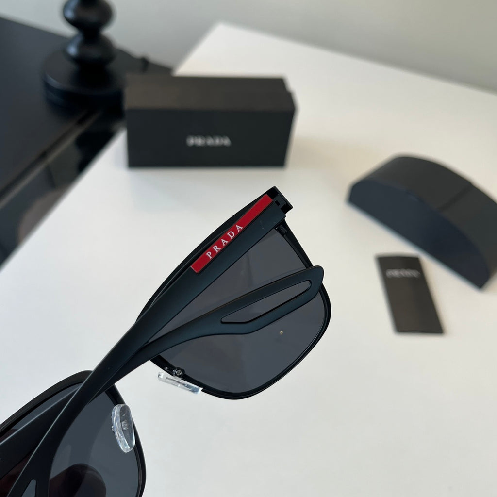 Prada Fashion Black Lens Sunglasses for Men & Women - 465560 - detail image 7