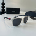 Prada Fashion Silver Lens Sunglasses for Men & Women - 465561