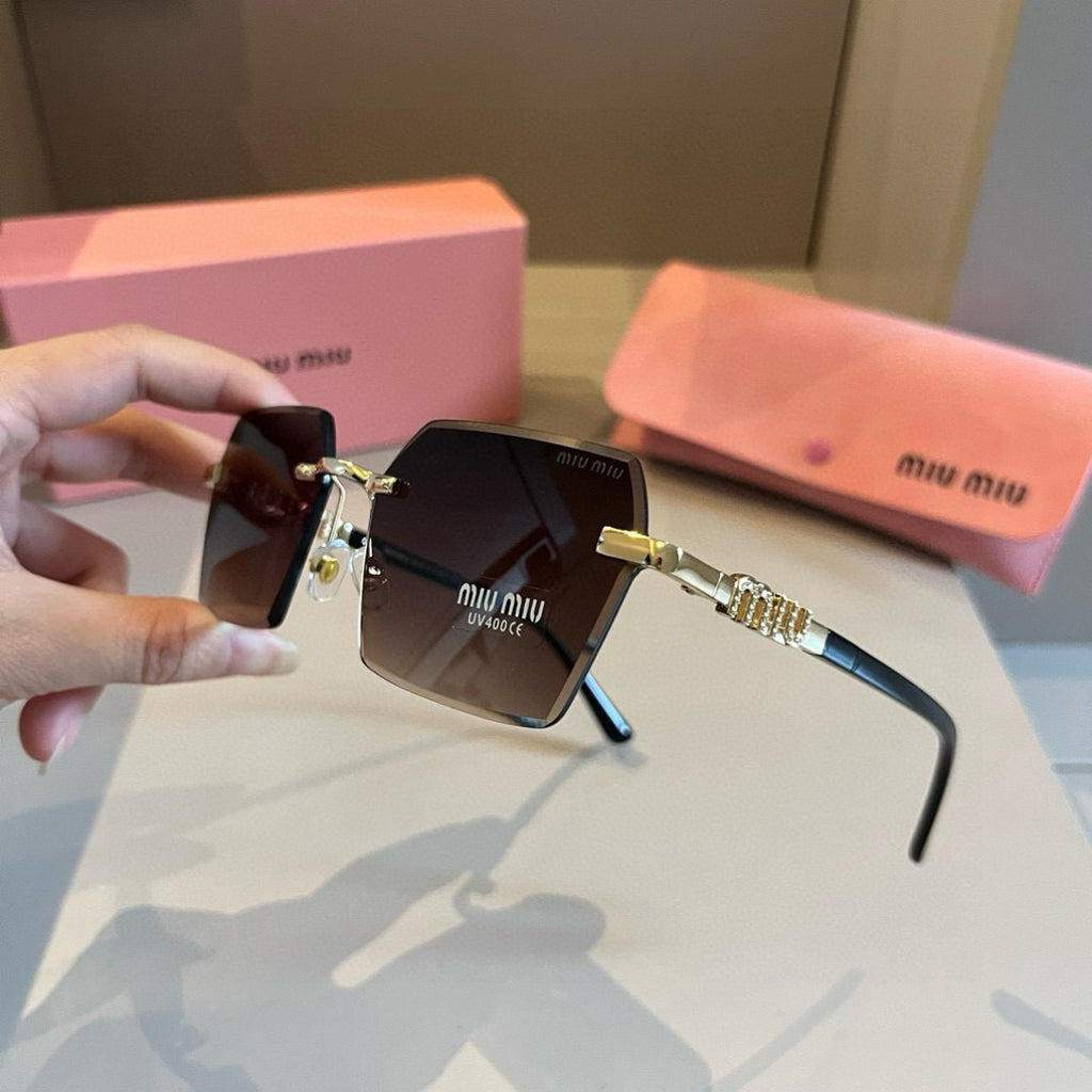 Miu Miu Fashion Brown Lens Sunglasses for Men & Women - 399151 - detail image 4