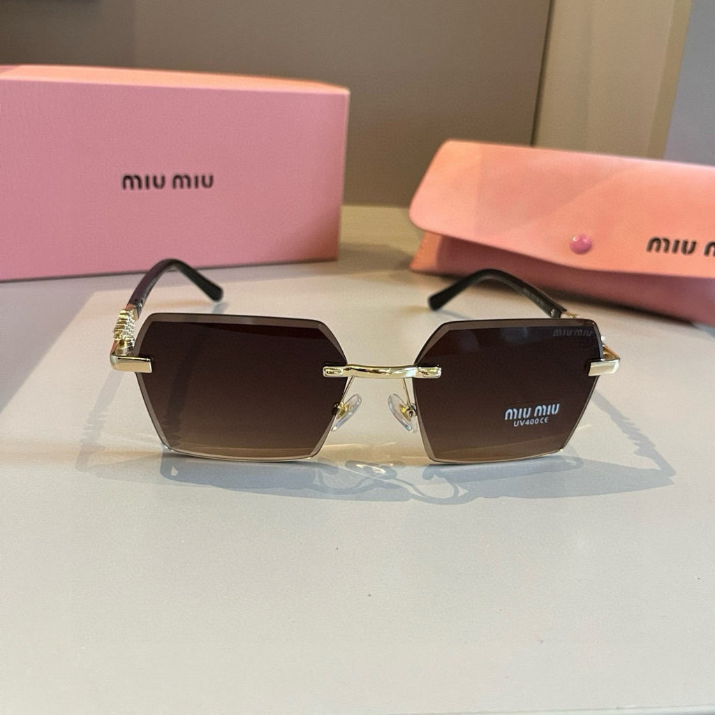 Miu Miu Fashion Brown Lens Sunglasses for Men & Women - 399151 - detail image 2