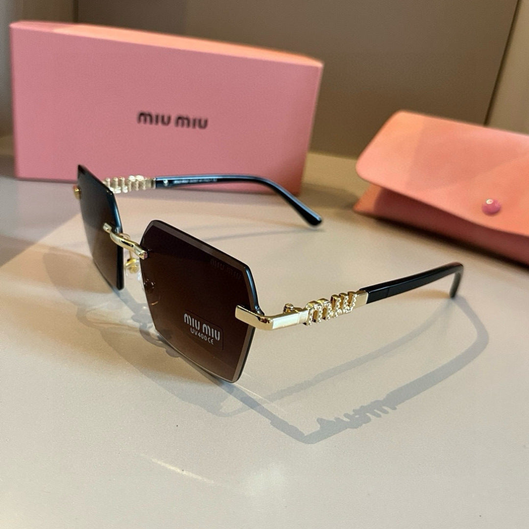 Miu Miu Fashion Brown Lens Sunglasses for Men & Women - 399151 - detail image 3