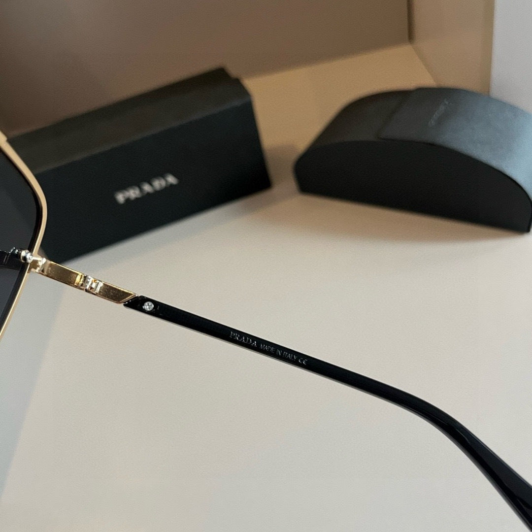 Prada Polarized Fashion Silver Lens Sunglasses for Men - 487160 - detail image 8