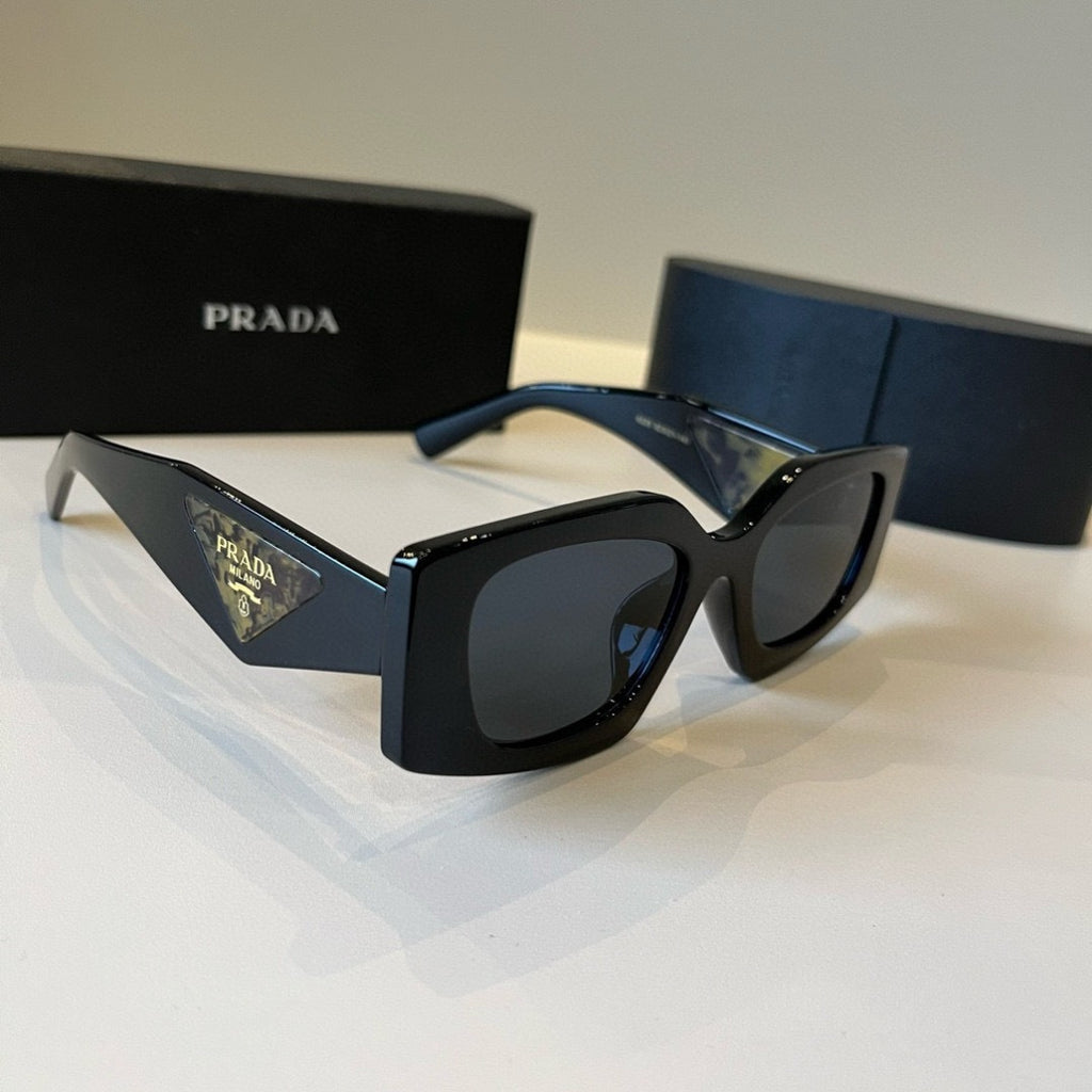 Prada Fashion Black Lens Sunglasses for Men & Women - 487164