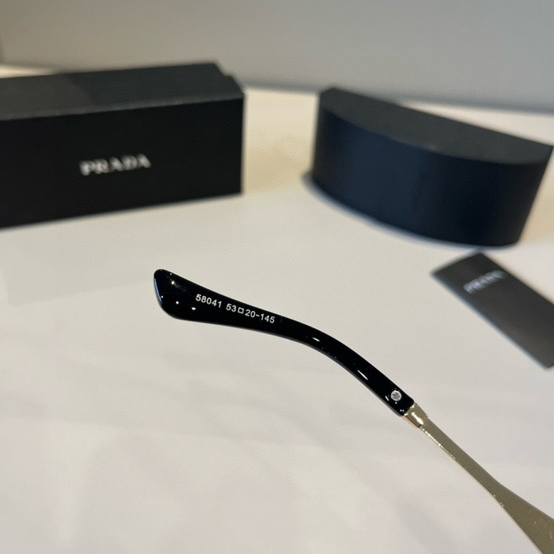 Prada Fashion Black Lens Sunglasses for Women - detail image 10