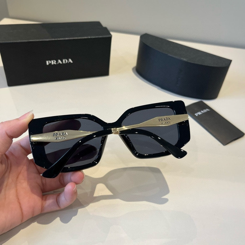 Prada Fashion Black Lens Sunglasses for Women - detail image 7
