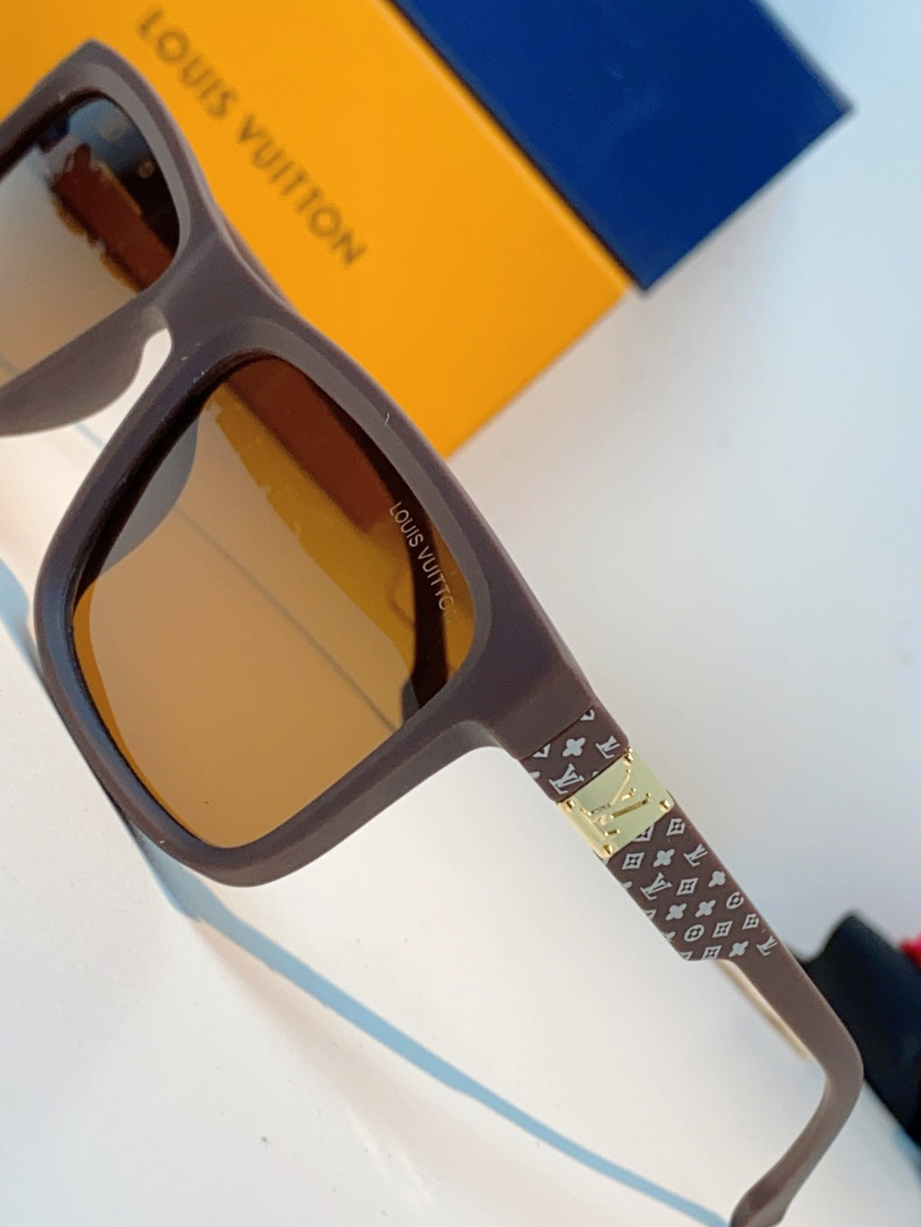 Louis Vuitton Metal Fashion Brown Lens Sunglasses for Men & Women - 158101 - detail image 7