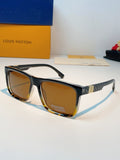 Louis Vuitton Metal Fashion Brown Lens Sunglasses for Men & Women - 158103