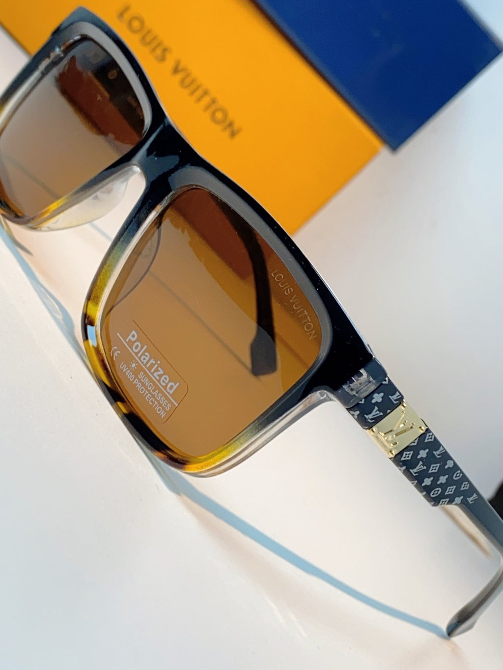 Louis Vuitton Metal Fashion Brown Lens Sunglasses for Men & Women - 158103 - detail image 7