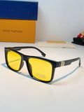 Louis Vuitton Metal Fashion Black Lens Sunglasses for Men & Women - 158104
