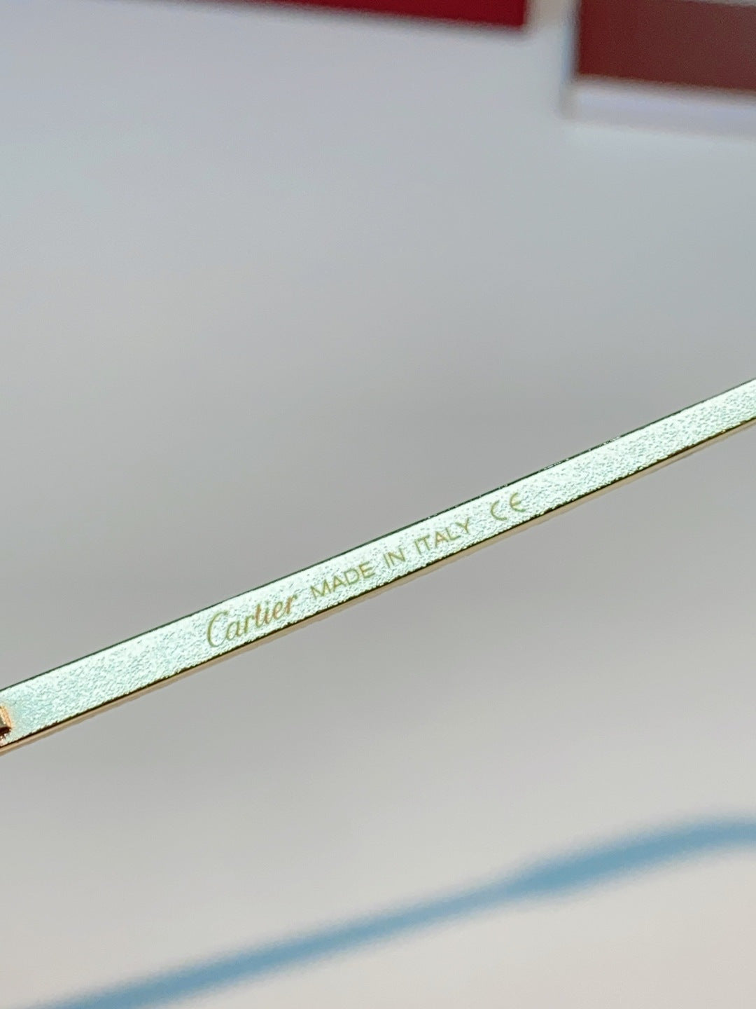 Cartier Lightweight Rimless Silver Lens Sunglasses for Men & Women - 158507 - detail image 8