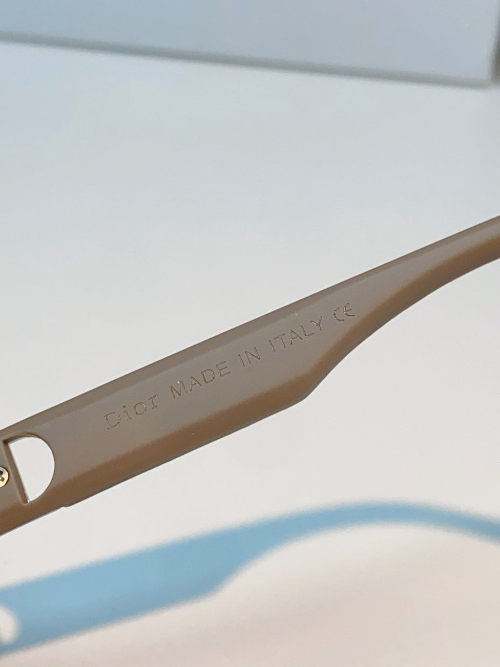 Dior Lightweight Rimless Gold Lens Sunglasses for Men & Women - detail image 8