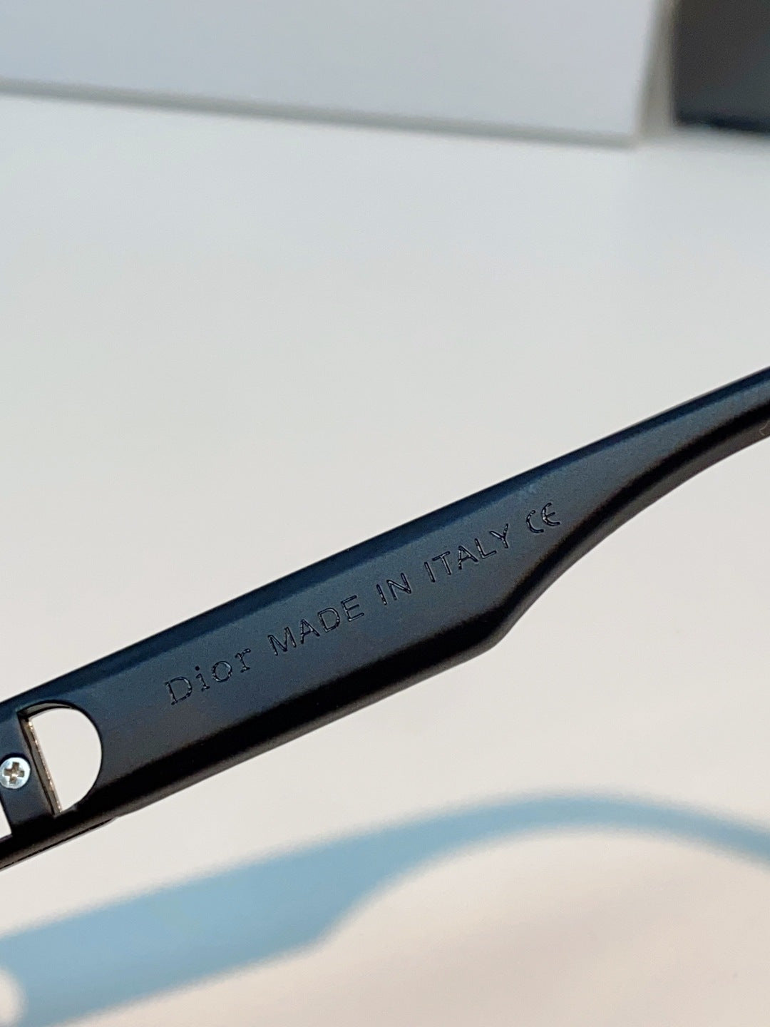 Dior Lightweight Rimless Black Lens Sunglasses for Men & Women - detail image 8