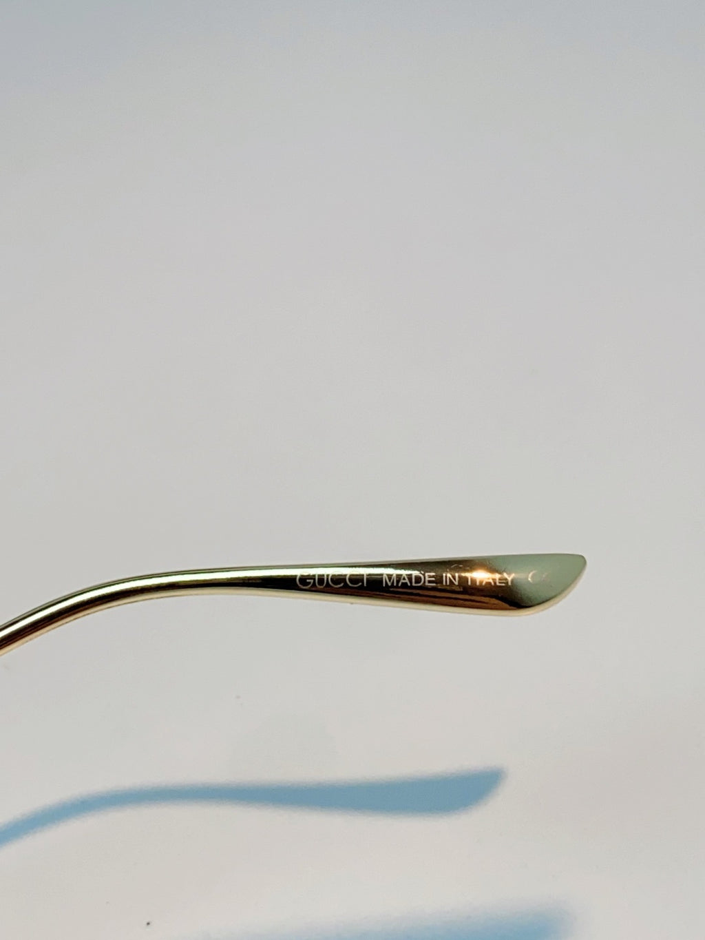 Gucci Cat-Eye Gold Lens Sunglasses for Men & Women - detail image 8