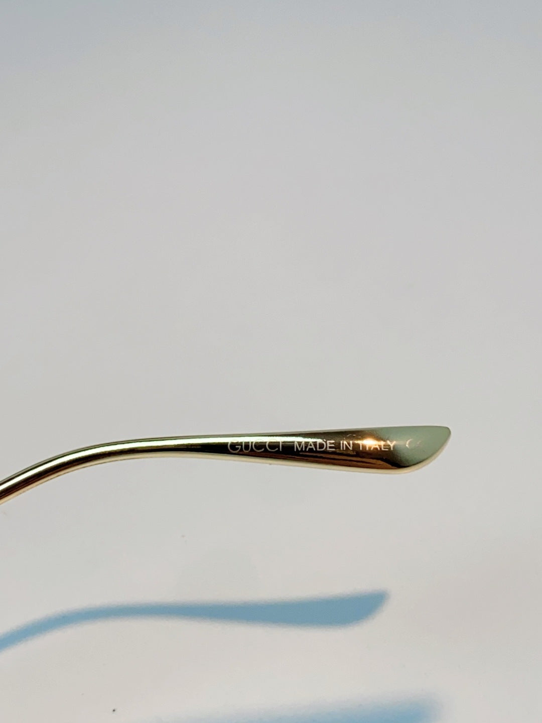 Gucci Cat-Eye Gold Lens Sunglasses for Men & Women - detail image 8
