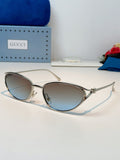 Gucci Cat-Eye Gray Lens Sunglasses for Men & Women - 158190