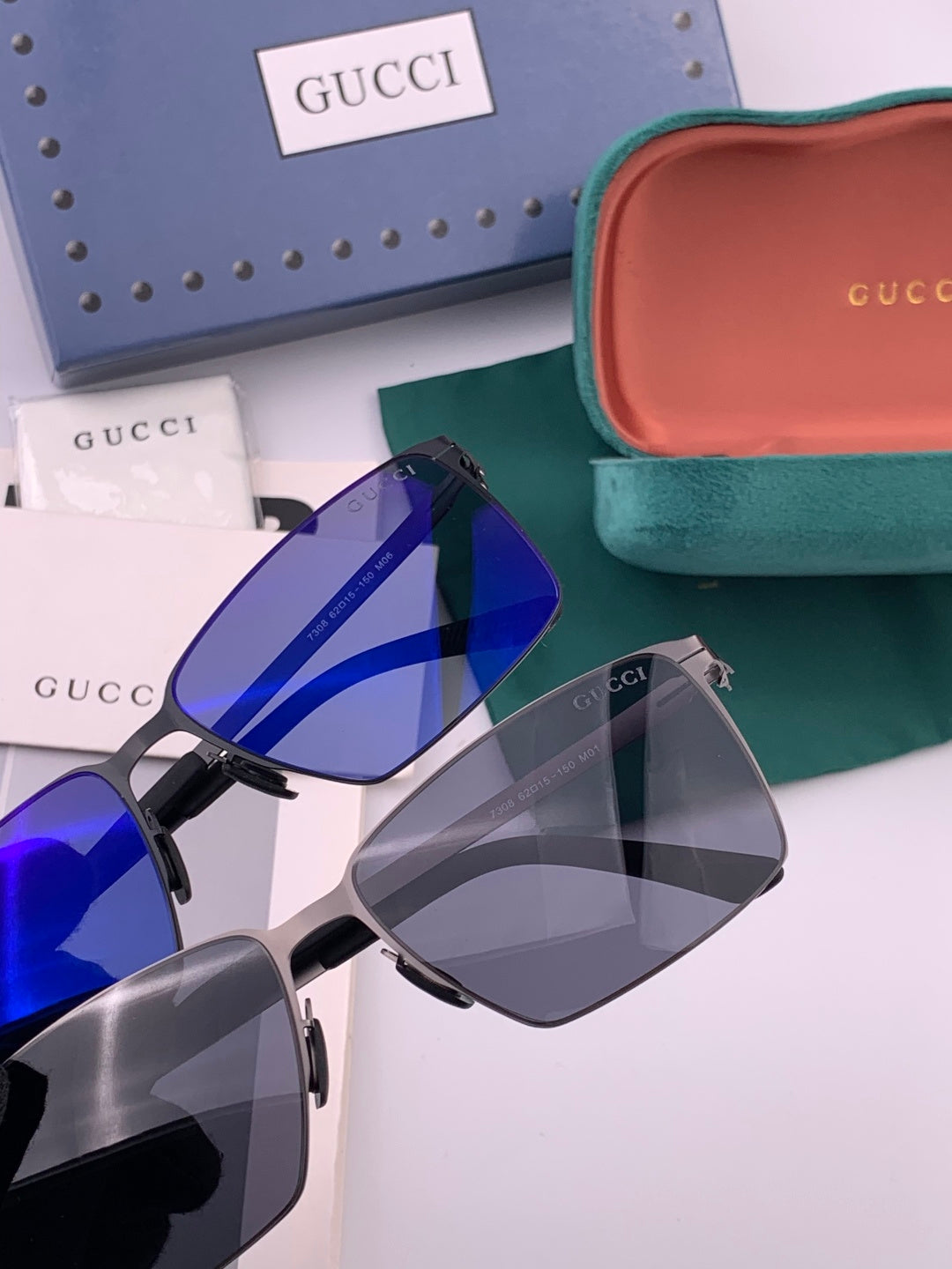 Gucci G8730 Fashion Orange Lens Sunglasses for Men & Women - detail image 5