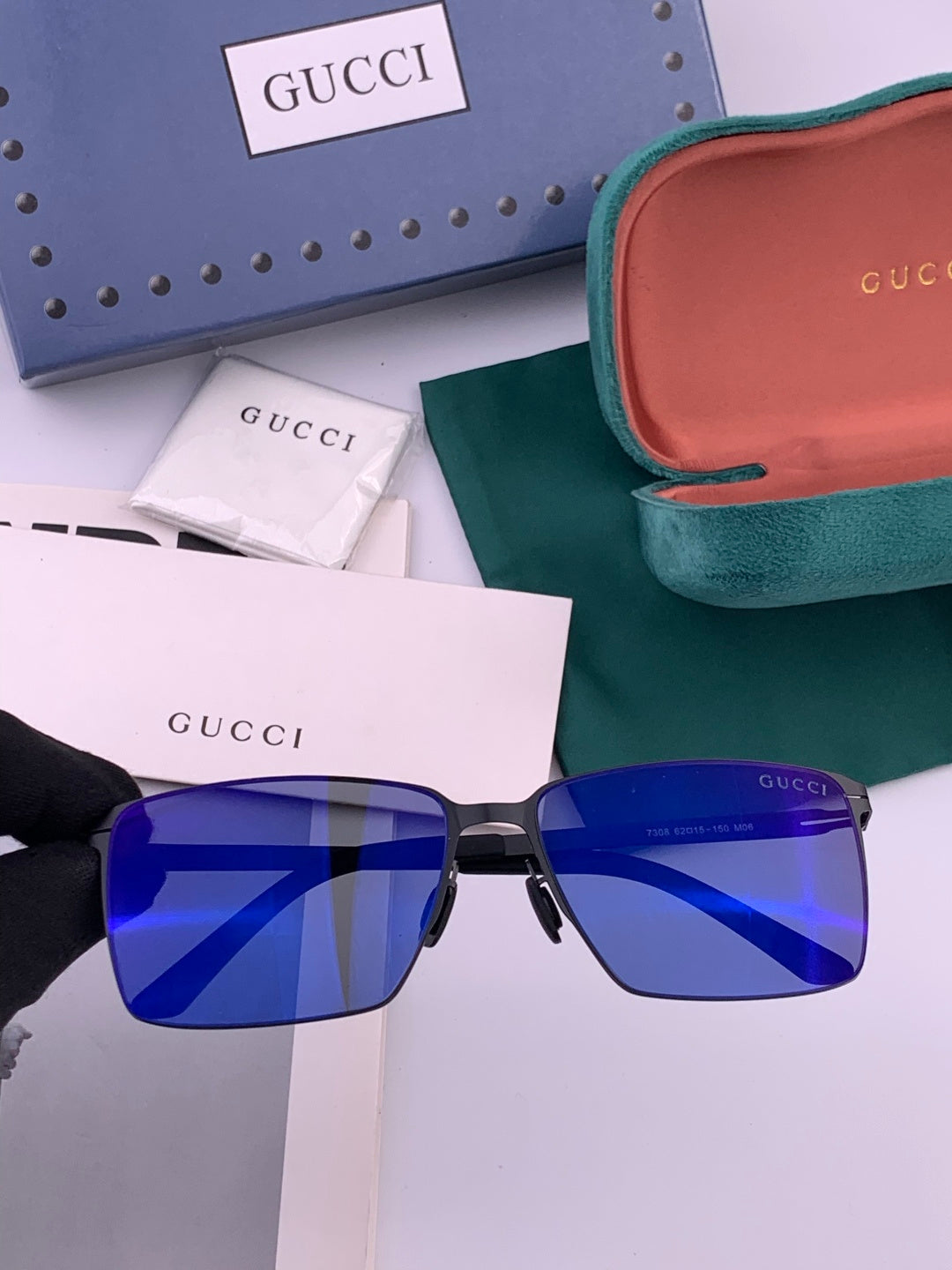 Gucci G8730 Fashion Orange Lens Sunglasses for Men & Women