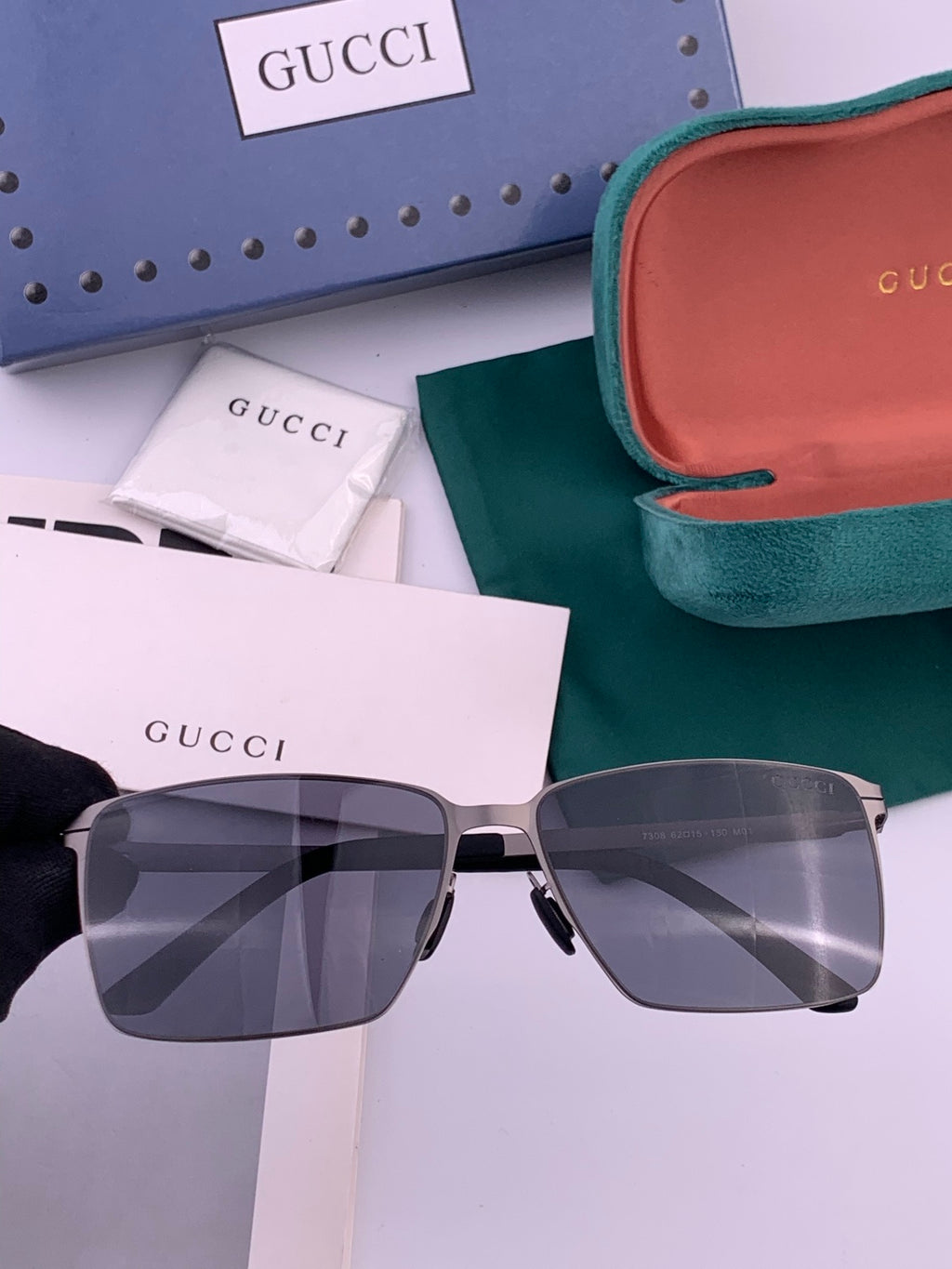 Gucci G8730 Fashion Orange Lens Sunglasses for Men & Women - detail image 2