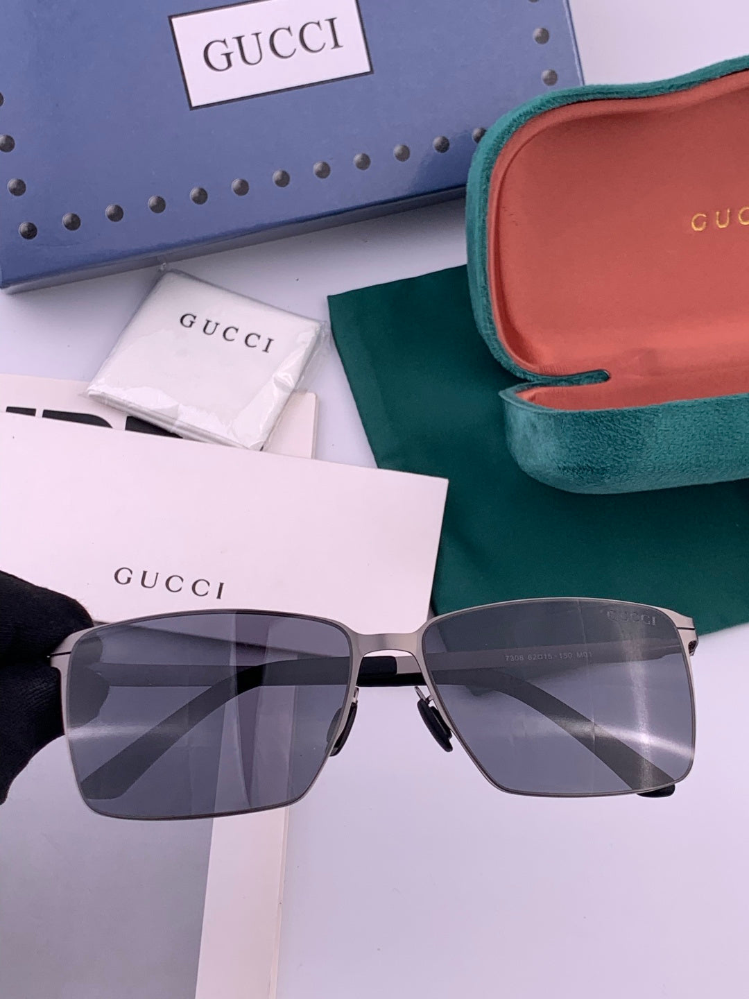 Gucci G8730 Fashion Orange Lens Sunglasses for Men & Women - detail image 2