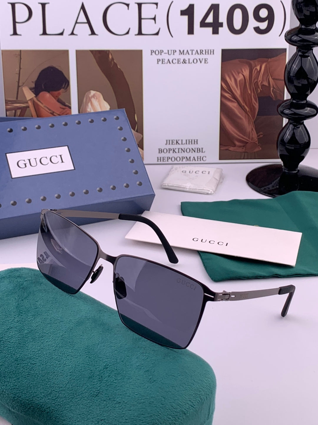 Gucci G8730 Fashion Orange Lens Sunglasses for Men & Women - detail image 3