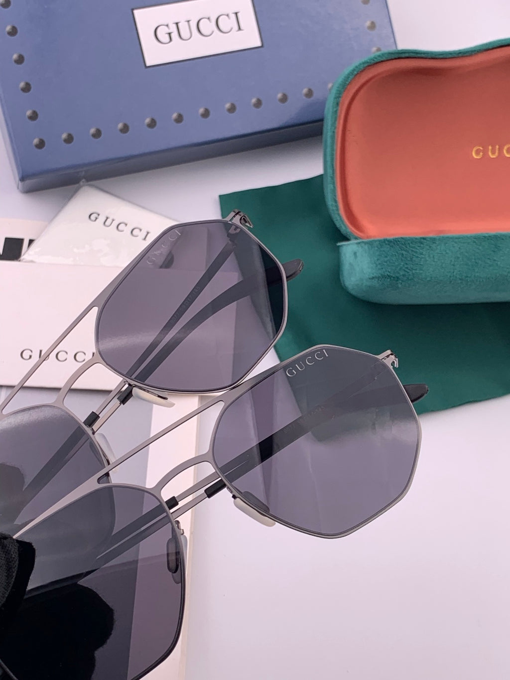 Gucci G7907 Fashion Orange Lens Sunglasses for Men & Women - detail image 4