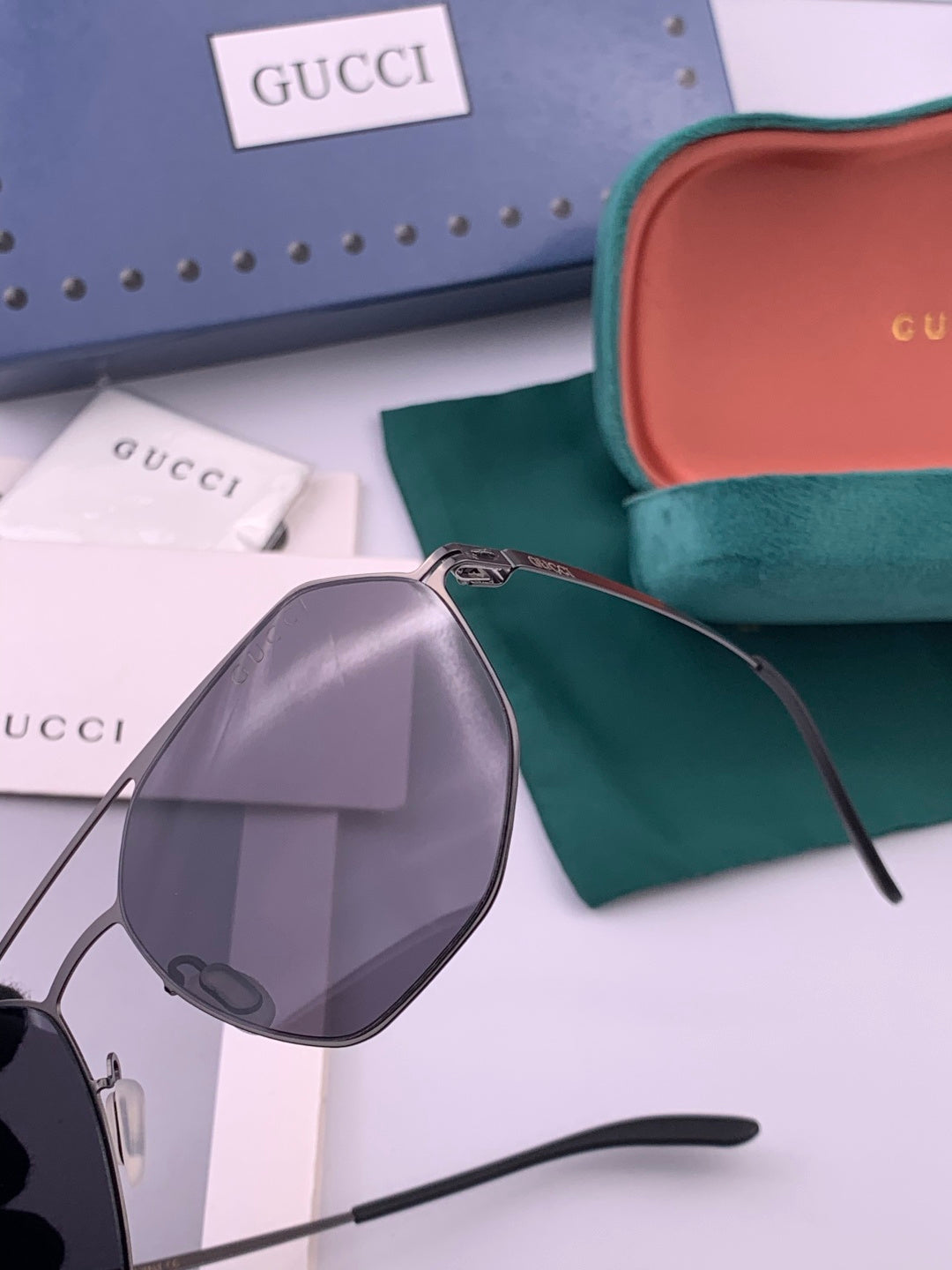 Gucci G7907 Fashion Orange Lens Sunglasses for Men & Women - detail image 3