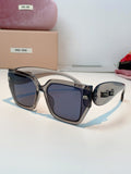 Miu Miu Oversized Gray Lens Sunglasses for Women