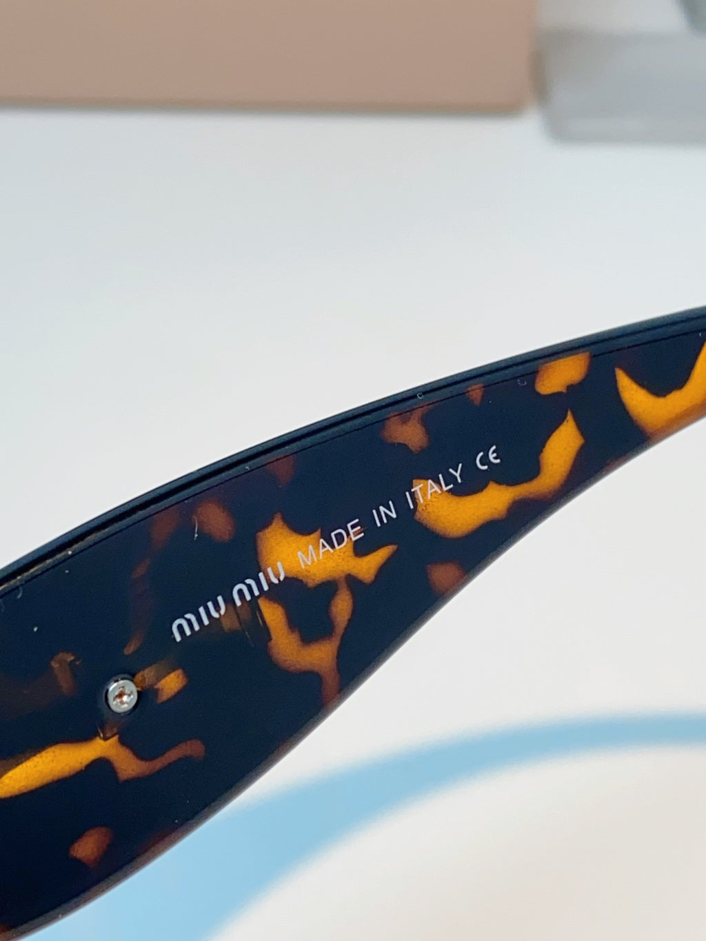 Miu Miu Oversized Black Lens Sunglasses for Women - 158595 - detail image 8