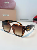 Miu Miu Oversized Black Lens Sunglasses for Women - 158595