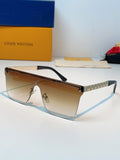 Louis Vuitton Lightweight Rimless Brown Lens Sunglasses for Men & Wom - 158130