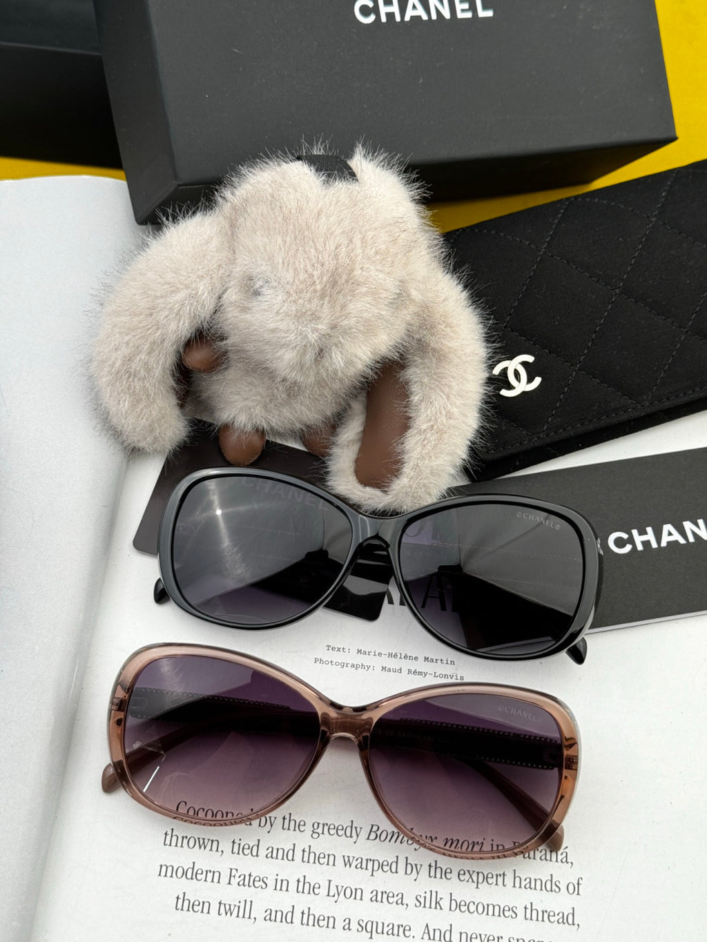 Chanel CH8751 Polarized Round Gold Lens Sunglasses for Men & Women - detail image 7