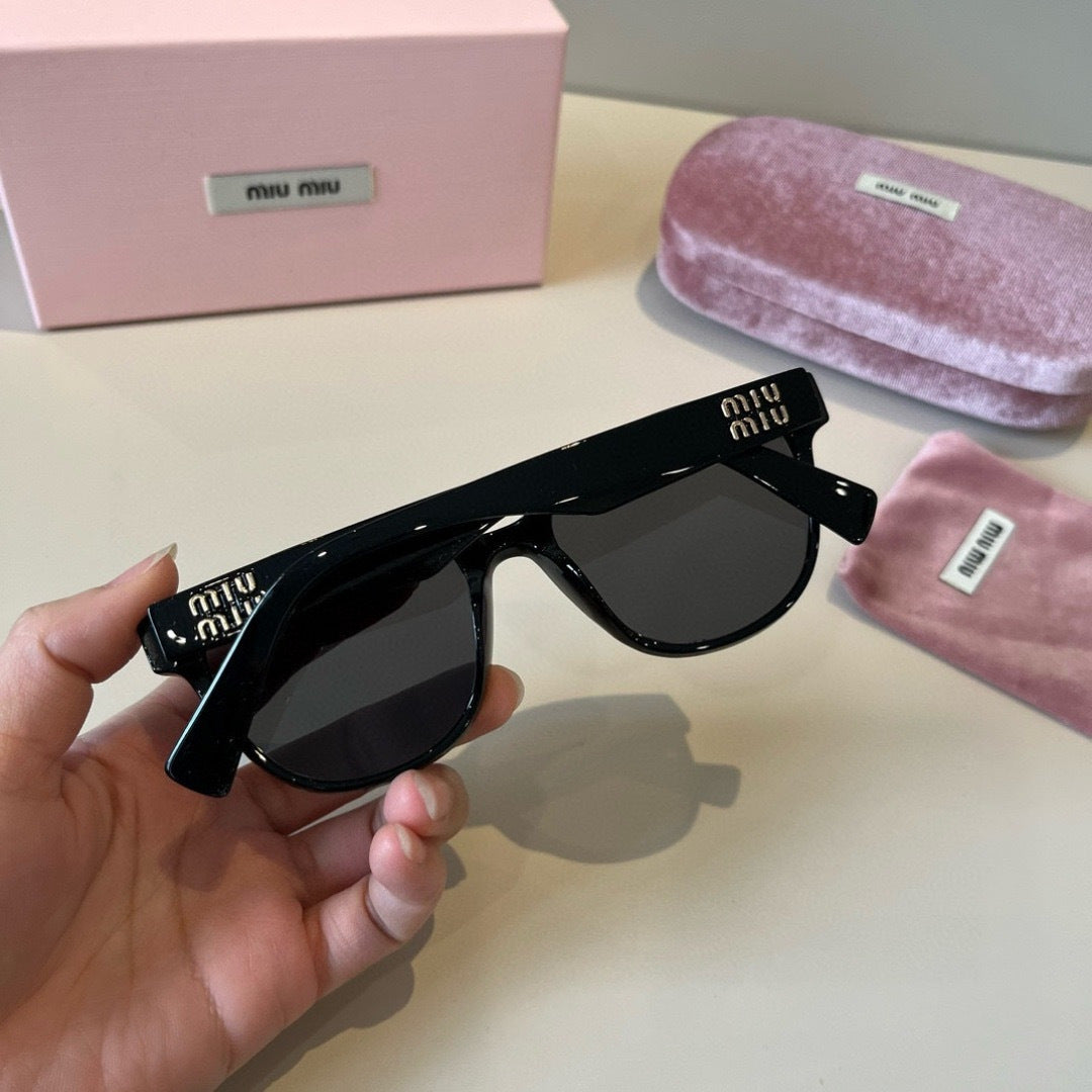 Miu Miu SMUO7S Square Black Lens Sunglasses for Men & Women - 399230 - detail image 7