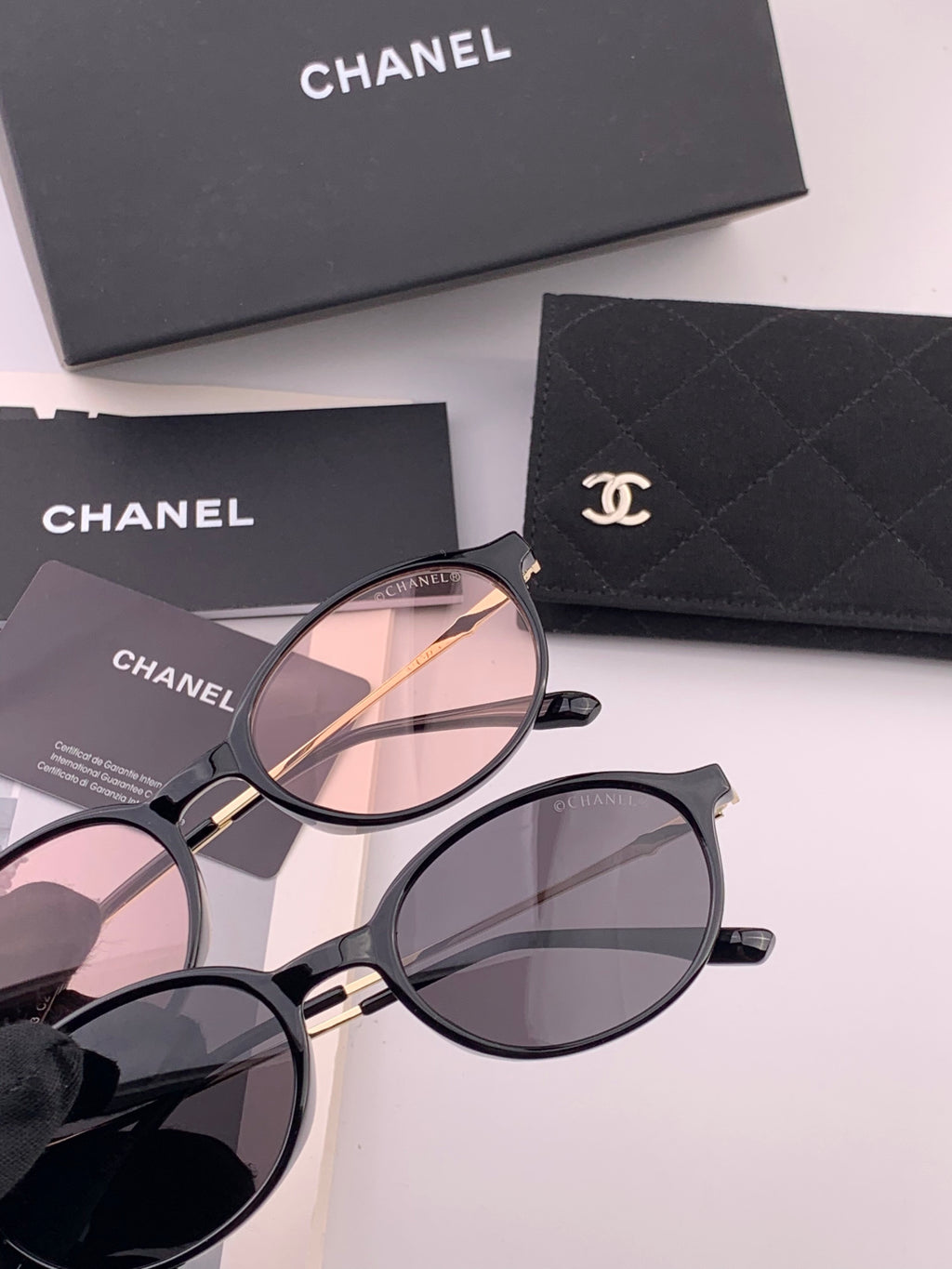 Chanel CH5821 Polarized Fashion Black Lens Sunglasses for Women - 158374 - detail image 4