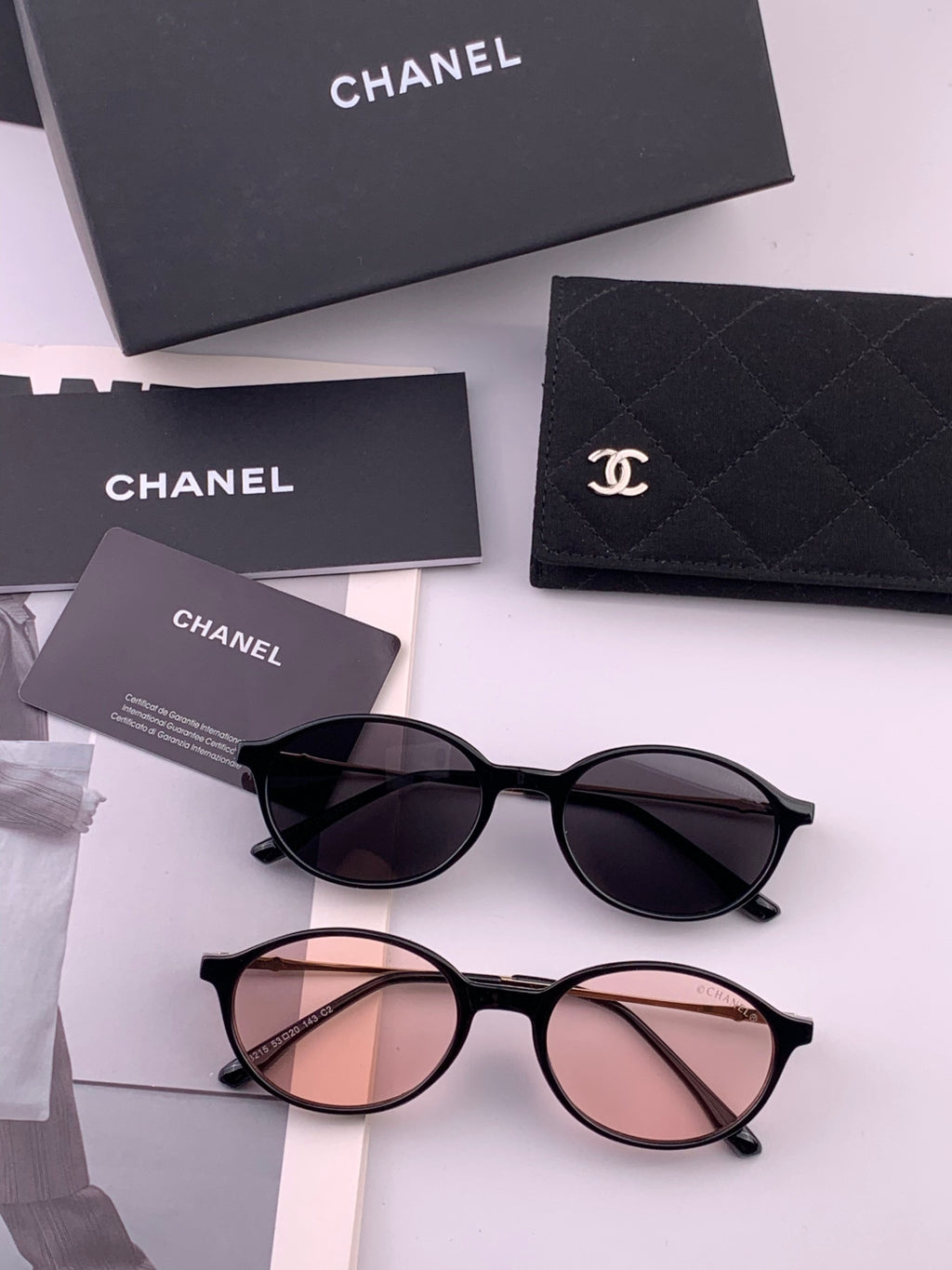 Chanel CH5821 Polarized Fashion Black Lens Sunglasses for Women - 158374 - detail image 6