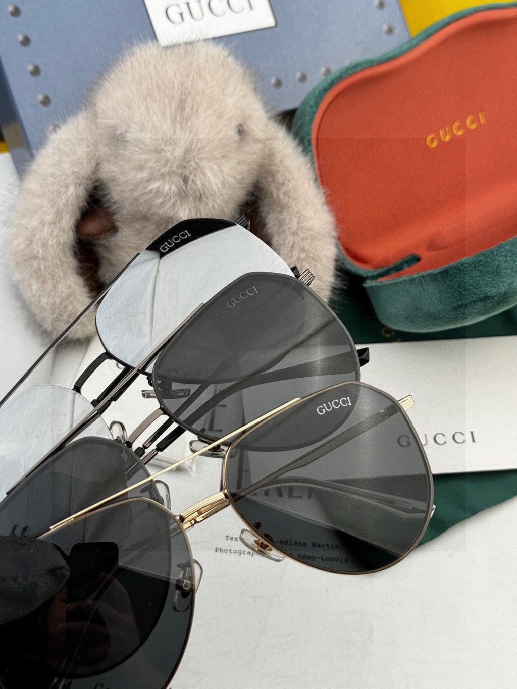Gucci G2731 Polarized Fashion Black Lens Sunglasses for Men & Women - 158276 - detail image 7