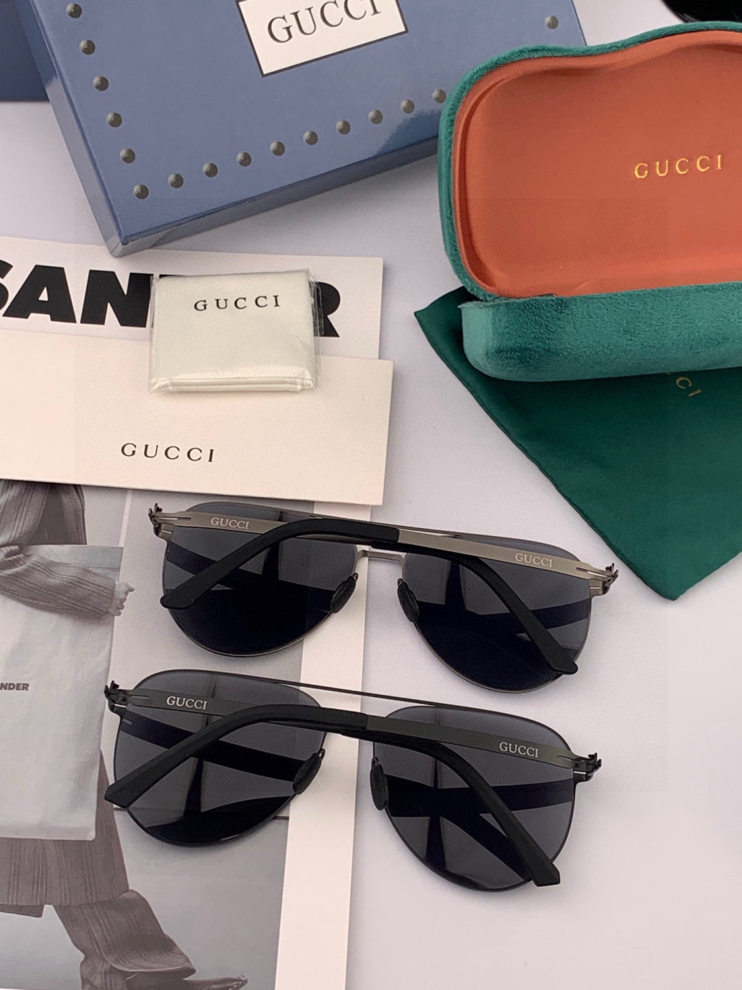 Gucci G2731 Polarized Fashion Red Lens Sunglasses for Men & Women - 158277 - detail image 6