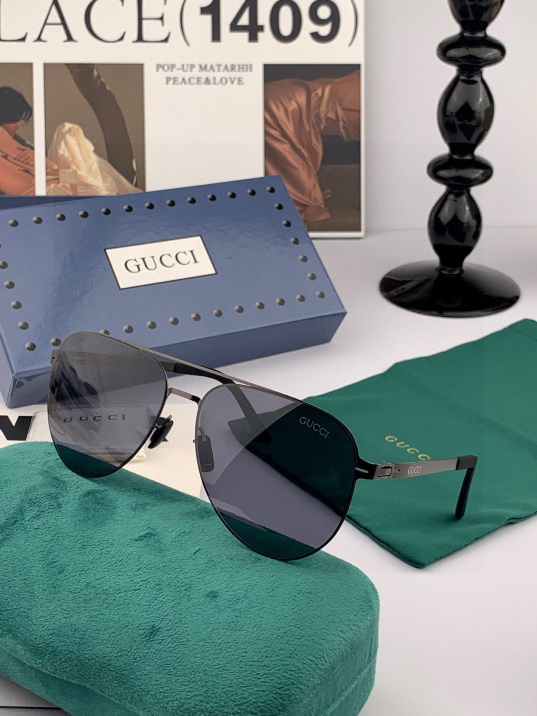 Gucci G2731 Polarized Fashion Red Lens Sunglasses for Men & Women - 158277 - detail image 3